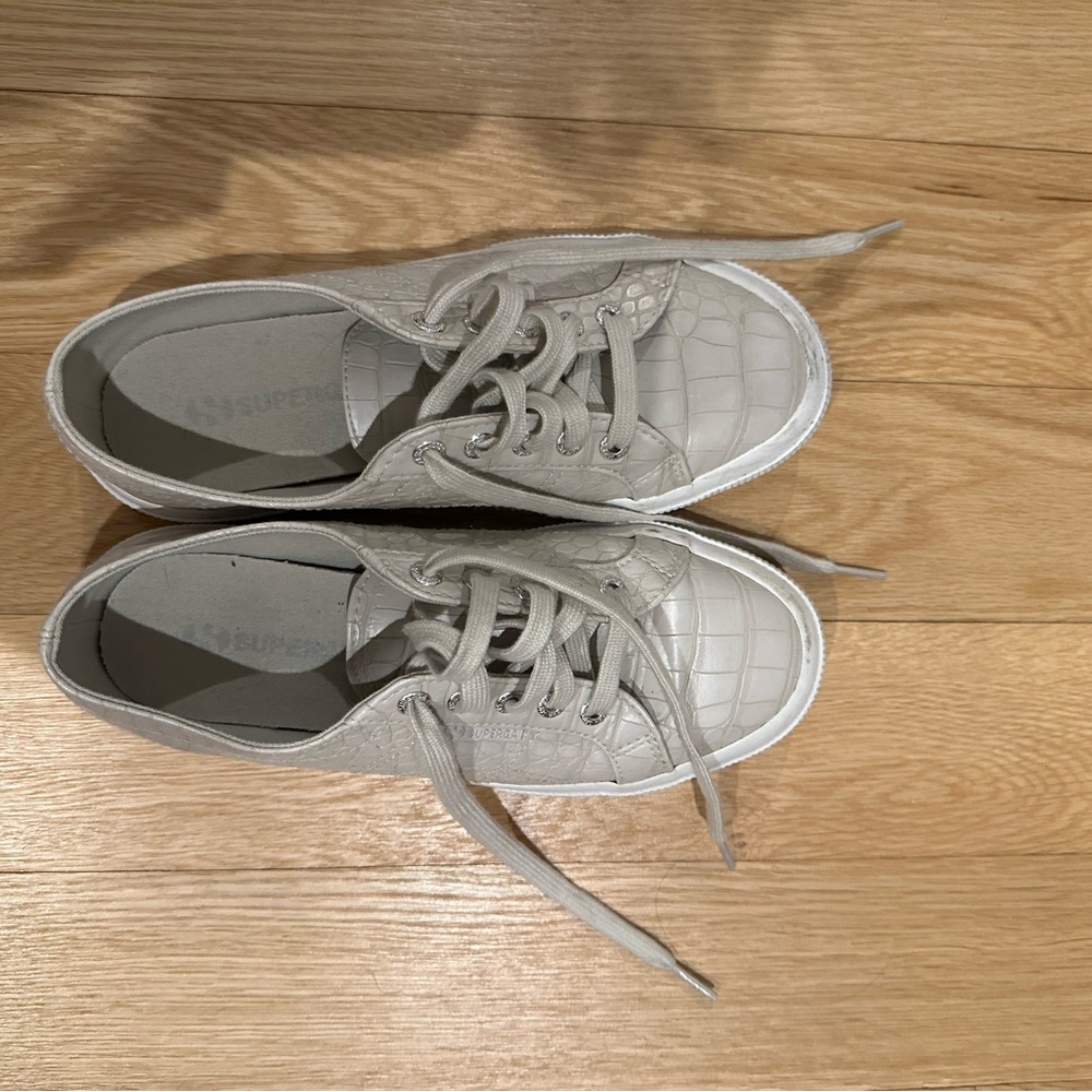 Superga Gray - perfect for a timeless casual look